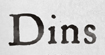 ɫ(Dins)